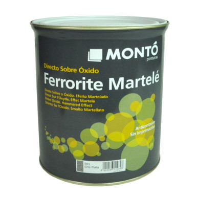 FERRORITE ESMALTE MARTELE NEGRO 021 (Алкидная молотковая эмаль), черная, 0,75л