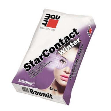 Baumit StarContact Winter - Клеевой и базовый штукатурный состав