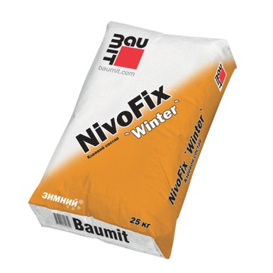 Baumit NivoFix Winter - Клеевой и базовый штукатурный состав