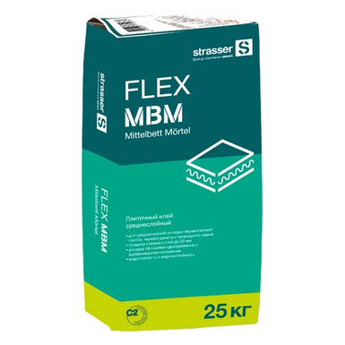 FLEX MBM Плиточный клей среднеслойный, C2