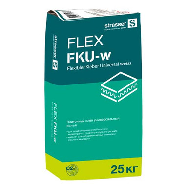 FLEX FKU-w Плиточный клей универсальный белый, C2 TE